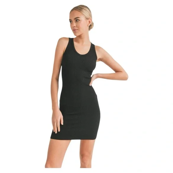 NWT Kimberly C Essential Ribbed Seamless Mini Dress size Small - Picture 5 of 10